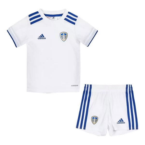 Camiseta Leeds United Primera Niños 2020-2021 Blanco